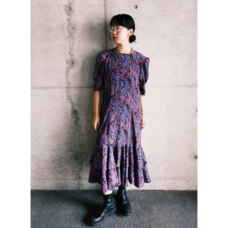paisley dress | e s k i .