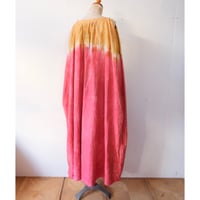 eski.  original dress / overdye "pink × ocher"
