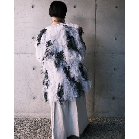 ghillie suit "snow camo" jacket