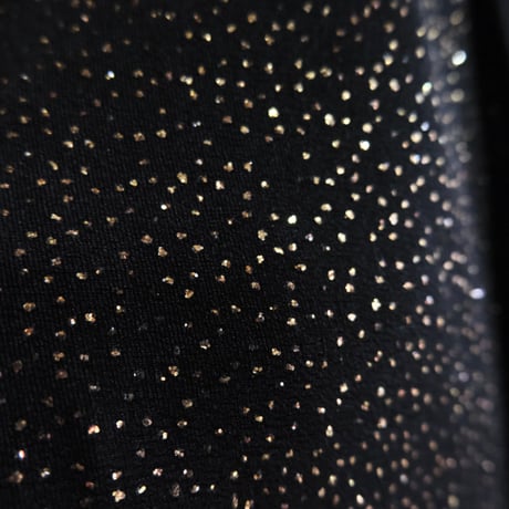 jump suits "black × lame"