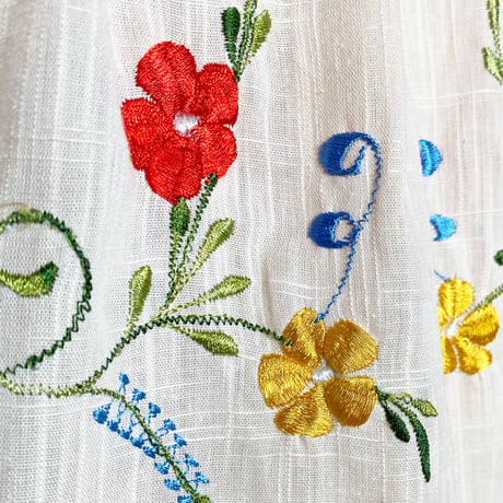 Euro vintage / embroidery dress