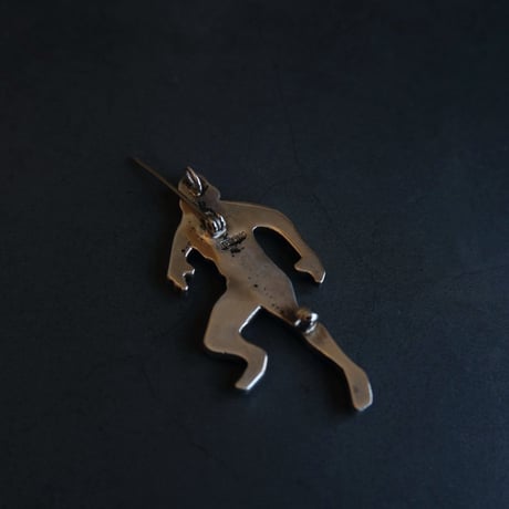 ZUNI / Spyder man brooch (and pendant top)