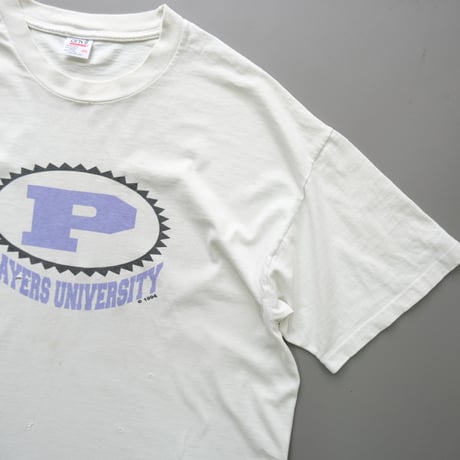 90's anvil / old print tee "P"