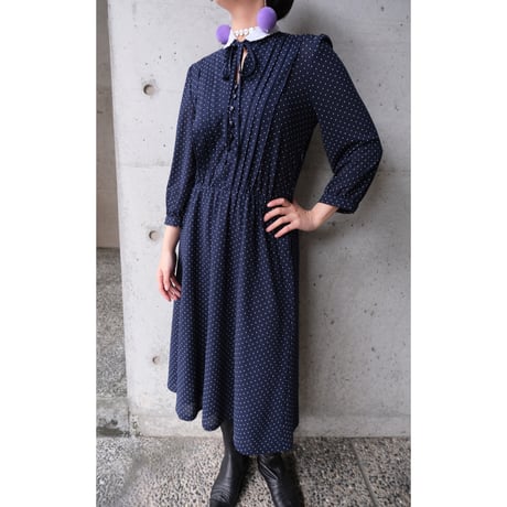 pin dot dress