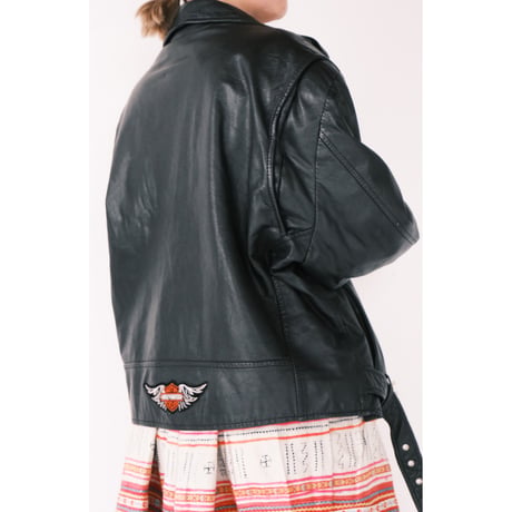double leather riders jacket