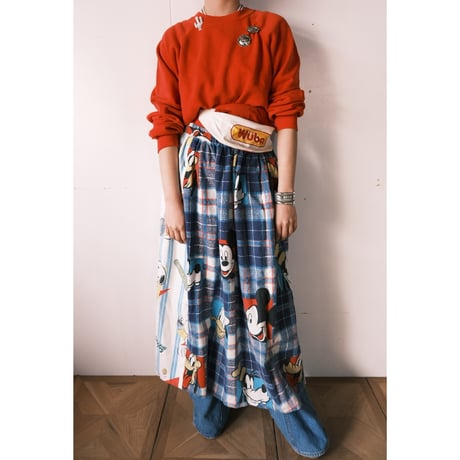 80s plane sweat / red