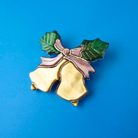 Indian jewelry / “bells” brooch & necklace top