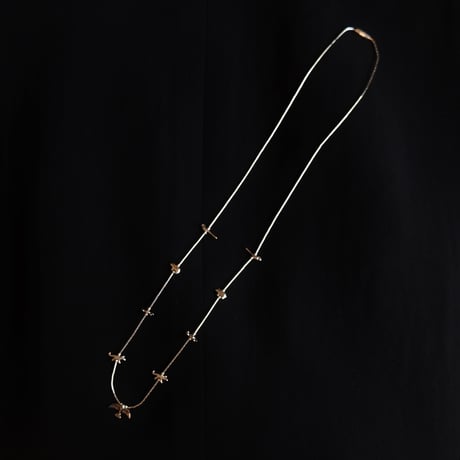 Indian jewelry / silver fetish necklace