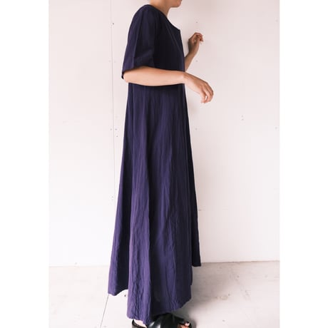 cotton dress / purple