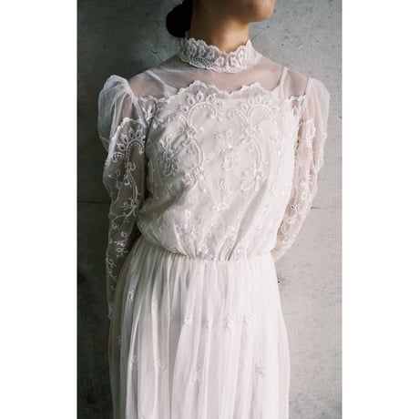 vintage wedding dress made in U.S.A.