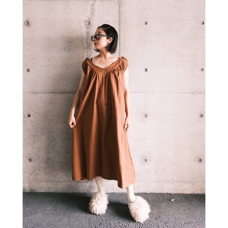 antique overdye cotton dress
