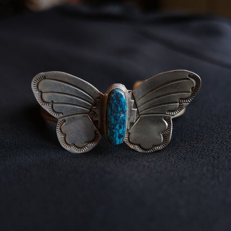 navajo "RickEnrigues" butterfly bangle