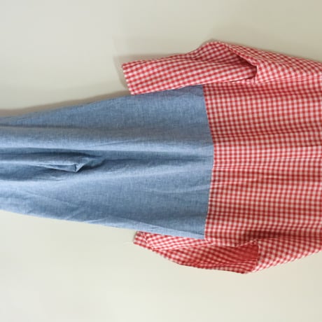 hand made / gingham ck all-in-one