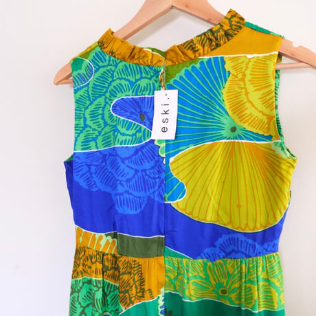 〜70s Hawaiian dress / "LIBERTY HOUSE" fabric