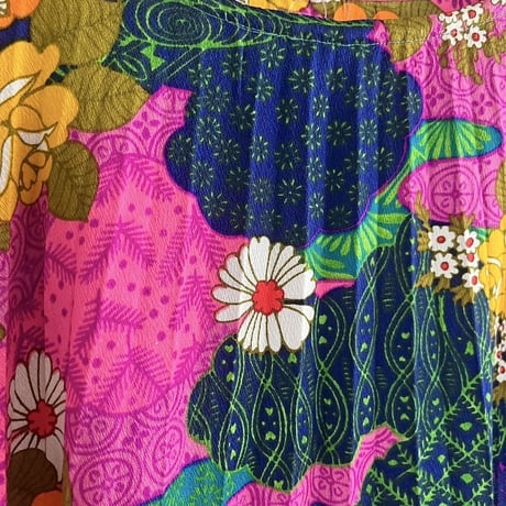 flower poncho dress