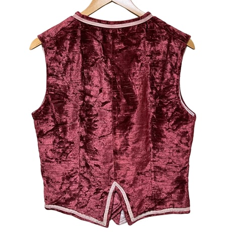 velours vest