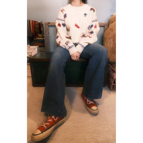 L.L.Bean / wool knit