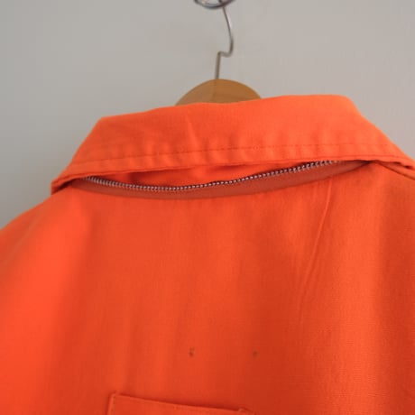 orange big jacket