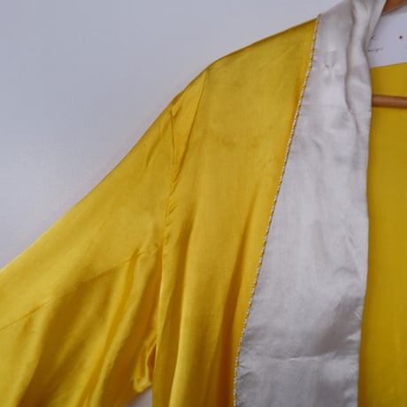 plain china gown / yellow