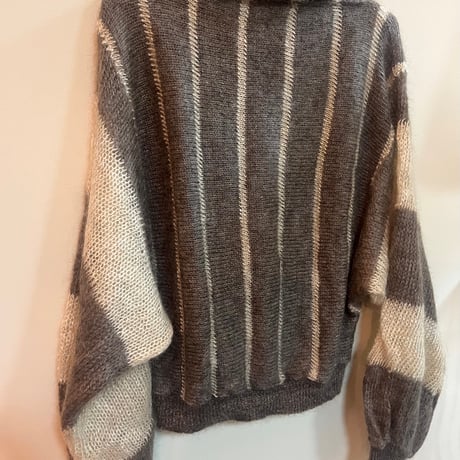 dolman sleeve knit with collar