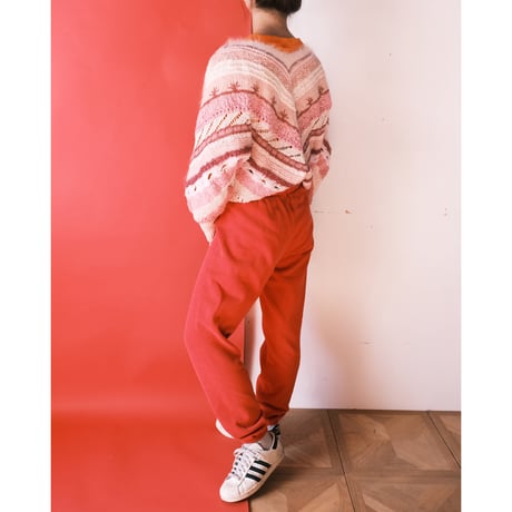 Hanes / sweat pants / red