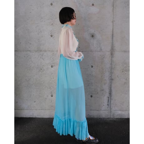 〜70s sheer dress