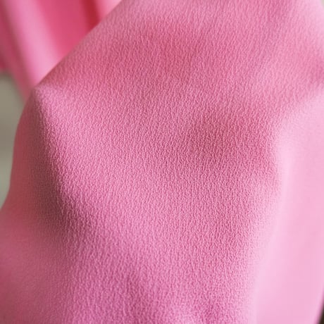70s pink frill dress