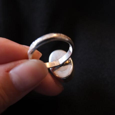 indian jewely / white buffalo ring