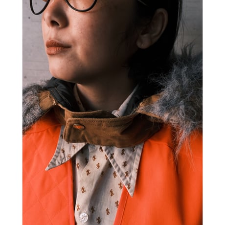 Carhartt / hood with fur
