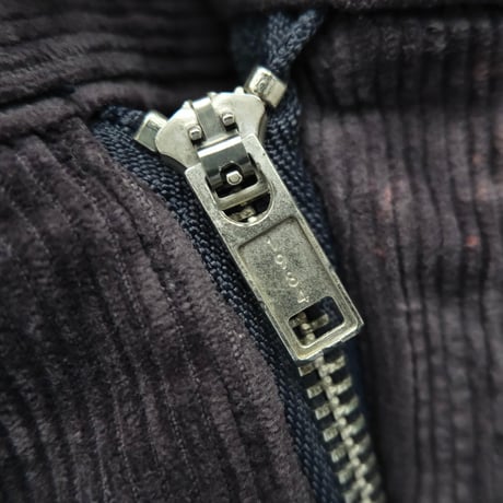 corduroy flare pants "navy"