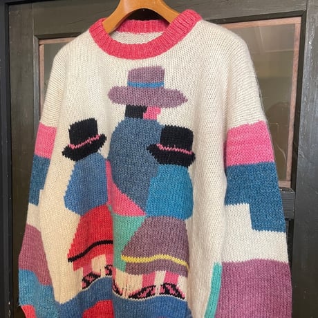 "mom & girl" knit