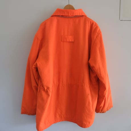 orange big jacket