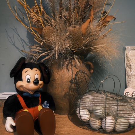 80s Mickey plush / applause社製