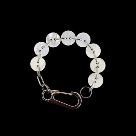eski. original shell chain "plain" choker & bracelet