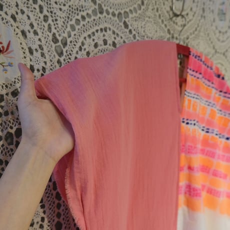 "画楽" original cotton tops