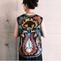 embroidery vest