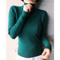 BrooksBrothers / half zip knit