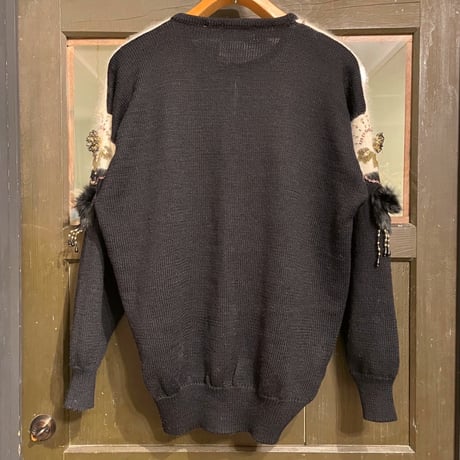 design knit cardigan