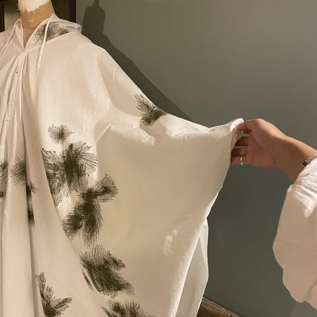 60s German army / snow camo poncho