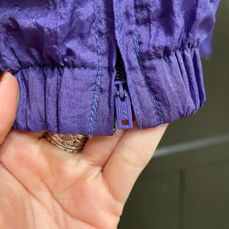 nylon pants / purple