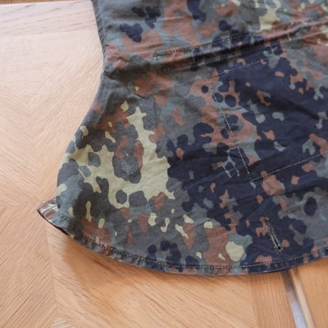 German army / tent sheet porch and cape with hood