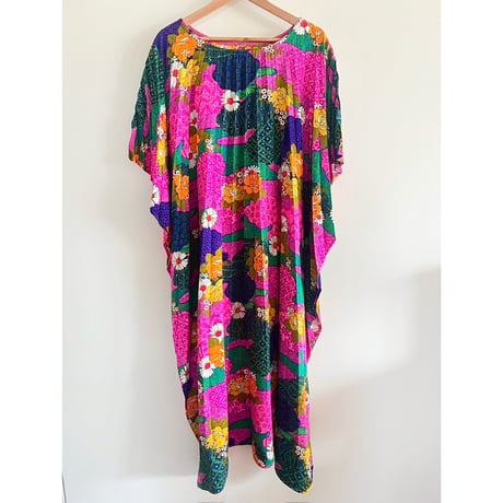 flower poncho dress