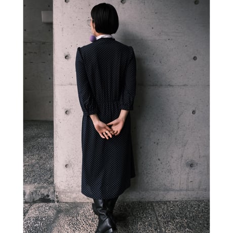 pin dot dress