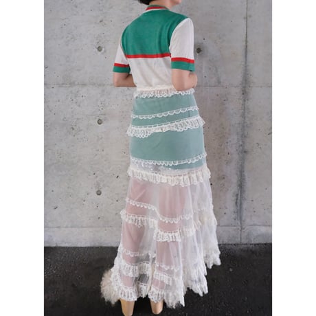 vintage dress remake skirt