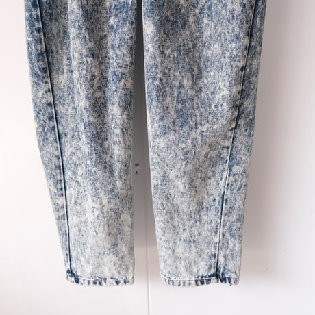chemical denim all-in-one
