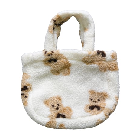 "bear" boa bag