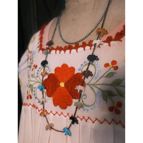 Indian jewelry / fetish long necklace