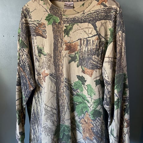 JERZEES / camouflage long sleeve tee