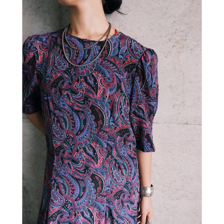 paisley dress