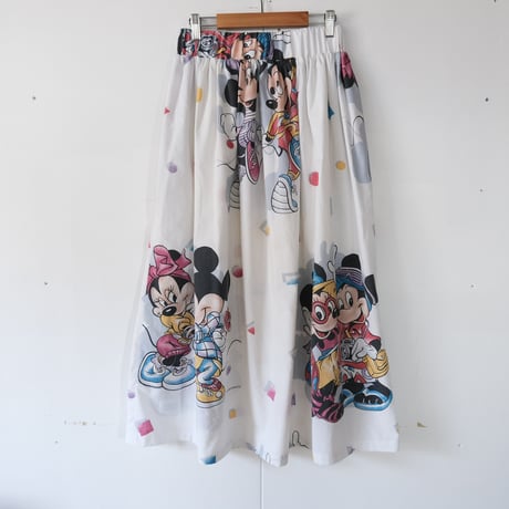 remake skirt / "Mickey × Minnie"